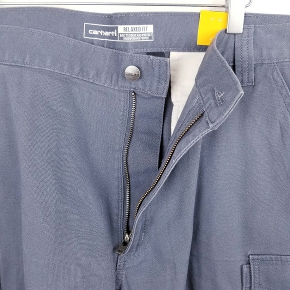 Carhartt Rugged Flex Relaxed Fit Canvas Cargo Work Shorts NWT size 42 - Picture 8 of 11